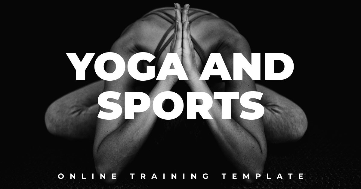 We’ll Develop Your Website with a Yoga and Sports Template